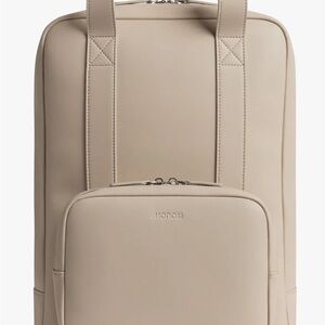 Monos, Tan, vegan leather women’s  Backpack